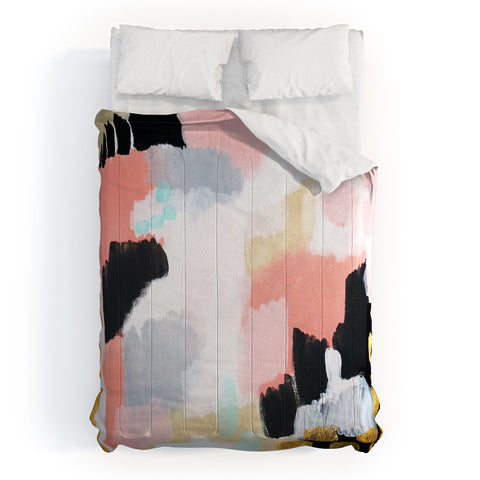 Laura Fedorowicz Footprints Comforter