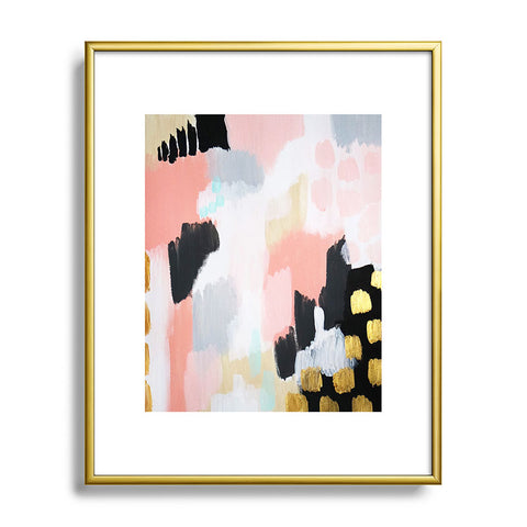 Laura Fedorowicz Footprints Metal Framed Art Print