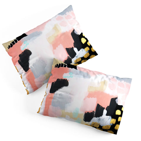 Laura Fedorowicz Footprints Pillow Shams