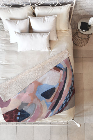 Laura Fedorowicz Forever Changed Fleece Throw Blanket