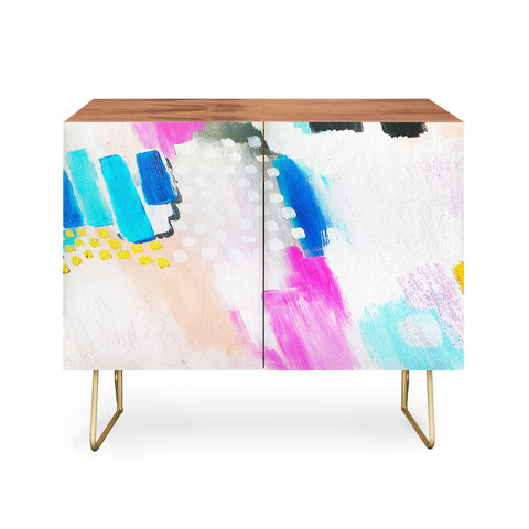 Laura Fedorowicz Free Abstract Credenza