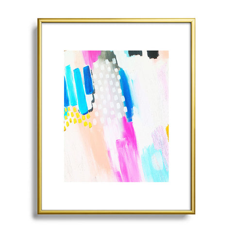 Laura Fedorowicz Free Abstract Metal Framed Art Print