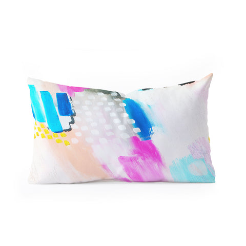 Laura Fedorowicz Free Abstract Oblong Throw Pillow