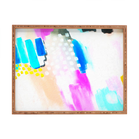 Laura Fedorowicz Free Abstract Rectangular Tray