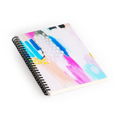 Laura Fedorowicz Free Abstract Spiral Notebook