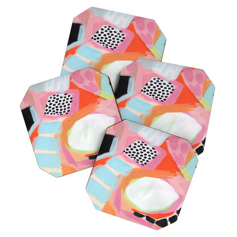 Laura Fedorowicz Fruit Mix Up Coaster Set