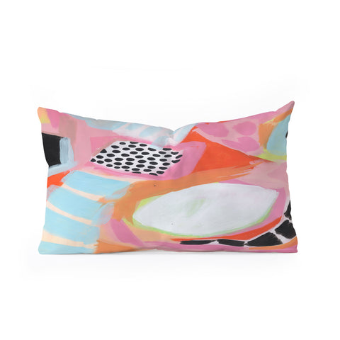 Laura Fedorowicz Fruit Mix Up Oblong Throw Pillow