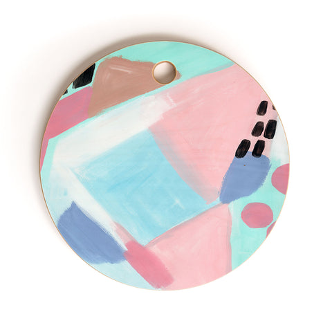 Laura Fedorowicz Gather Your Dreams Cutting Board Round