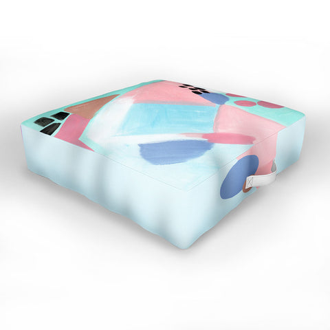 Laura Fedorowicz Gather Your Dreams Outdoor Floor Cushion