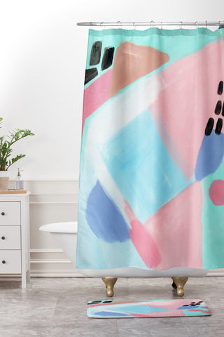 Laura Fedorowicz Gather Your Dreams Shower Curtain And Mat