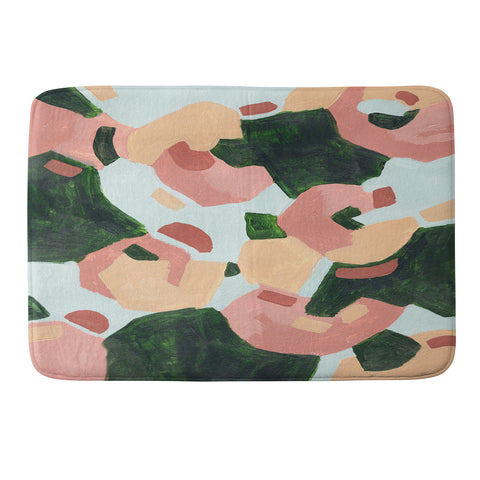 Laura Fedorowicz Geo Party Memory Foam Bath Mat