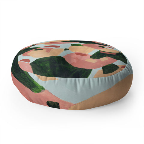 Laura Fedorowicz Geo Party Floor Pillow Round
