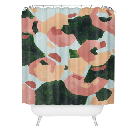 Laura Fedorowicz Geo Party Shower Curtain
