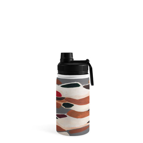 Laura Fedorowicz Gingerbread Geometric Water Bottle