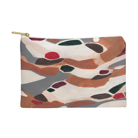 Laura Fedorowicz Gingerbread Geometric Pouch