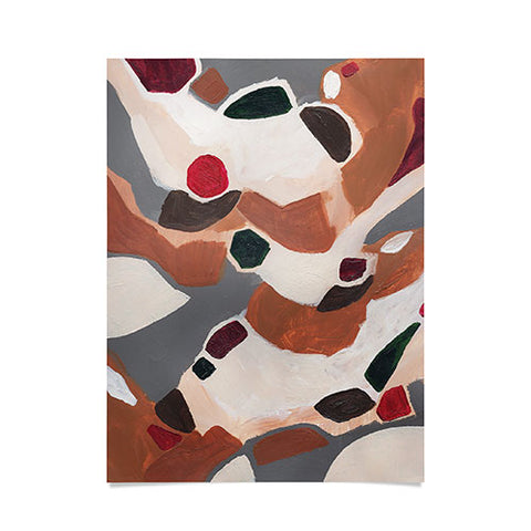 Laura Fedorowicz Gingerbread Geometric Poster