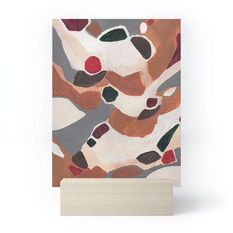 Laura Fedorowicz Gingerbread Geometric Mini Art Print