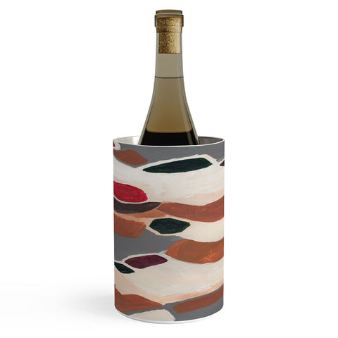 Laura Fedorowicz Gingerbread Geometric Wine Chiller