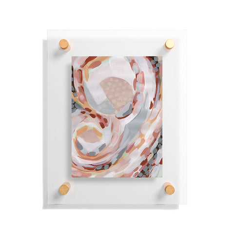 Laura Fedorowicz Gold Baby Gold Floating Acrylic Print