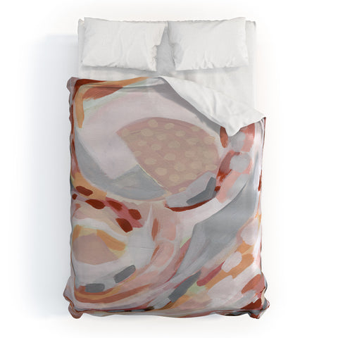 Laura Fedorowicz Gold Baby Gold Duvet Cover