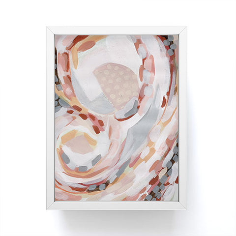 Laura Fedorowicz Gold Baby Gold Framed Mini Art Print