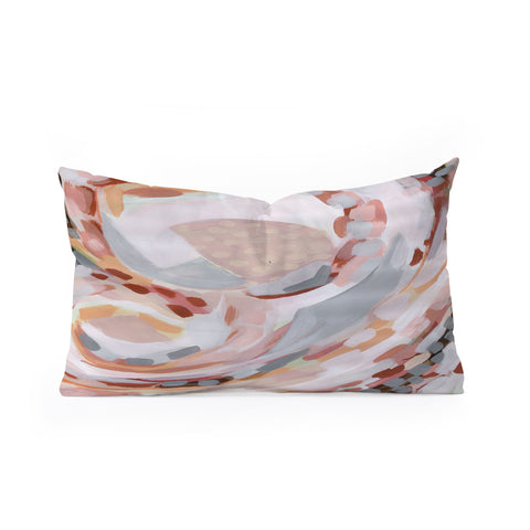 Laura Fedorowicz Gold Baby Gold Oblong Throw Pillow