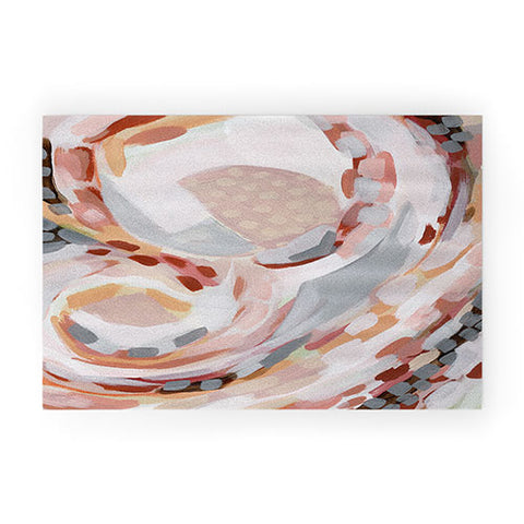 Laura Fedorowicz Gold Baby Gold Welcome Mat