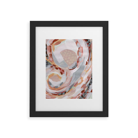 Laura Fedorowicz Gold Baby Gold Framed Art Print
