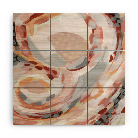 Laura Fedorowicz Gold Baby Gold Wood Wall Mural