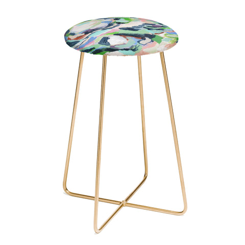 Laura Fedorowicz Grace Laced Counter Stool