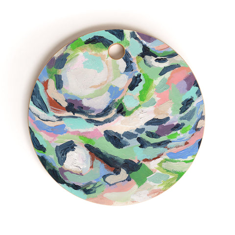 Laura Fedorowicz Grace Laced Cutting Board Round