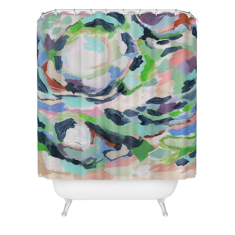 Laura Fedorowicz Grace Laced Shower Curtain