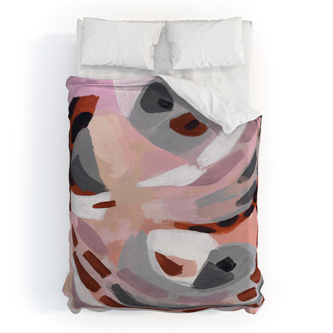 Laura Fedorowicz Gratitude Miss Duvet Cover