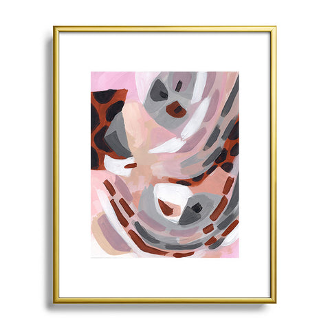 Laura Fedorowicz Gratitude Miss Metal Framed Art Print