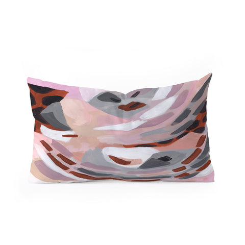 Laura Fedorowicz Gratitude Miss Oblong Throw Pillow