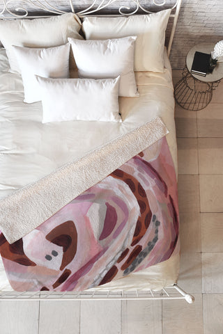 Laura Fedorowicz Greatest Treasure Fleece Throw Blanket