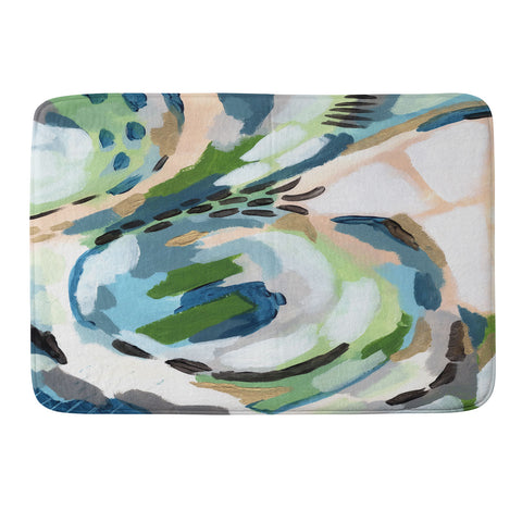 Laura Fedorowicz Greenery Memory Foam Bath Mat