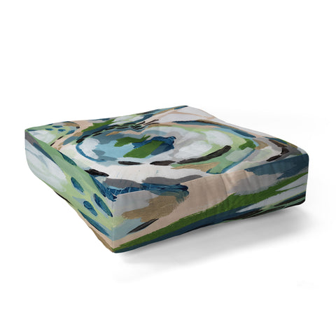 Laura Fedorowicz Greenery Floor Pillow Square
