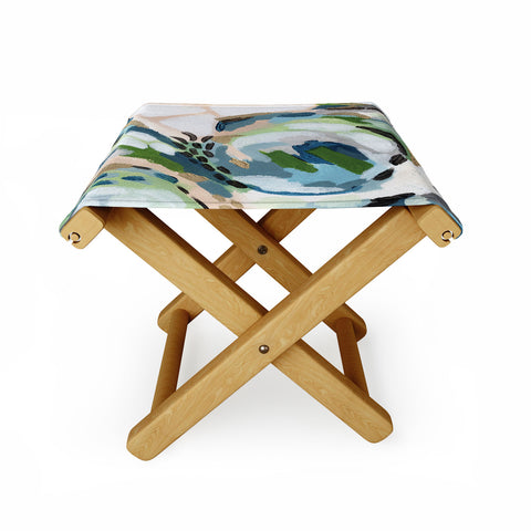 Laura Fedorowicz Greenery Folding Stool