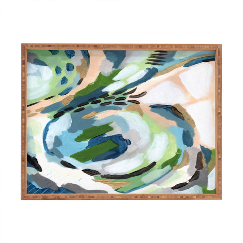 Laura Fedorowicz Greenery Rectangular Tray