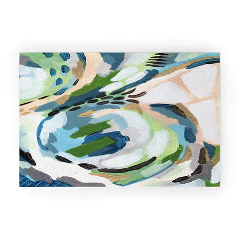 Laura Fedorowicz Greenery Welcome Mat