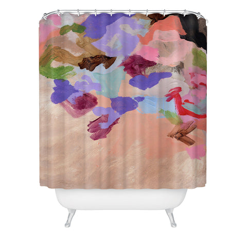 Laura Fedorowicz Hideout Shower Curtain