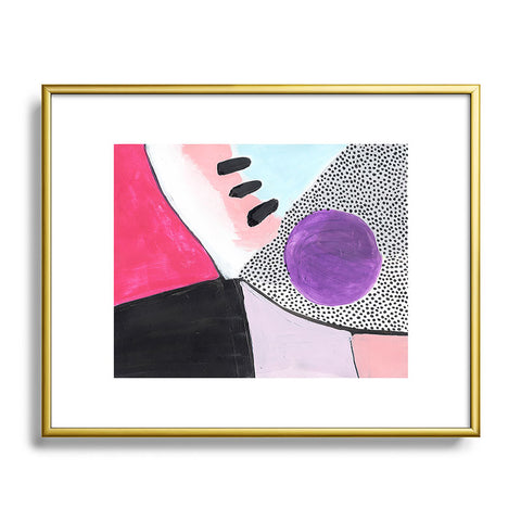 Laura Fedorowicz High Horse Metal Framed Art Print