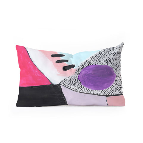 Laura Fedorowicz High Horse Oblong Throw Pillow