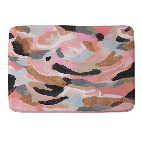 Laura Fedorowicz Honey Bees Memory Foam Bath Mat