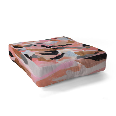 Laura Fedorowicz Honey Bees Floor Pillow Square