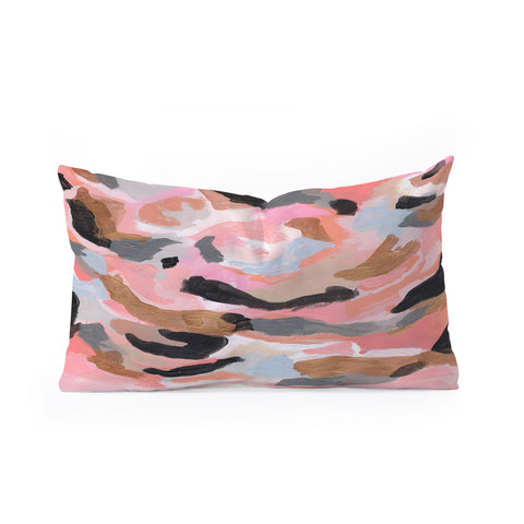 Laura Fedorowicz Honey Bees Oblong Throw Pillow