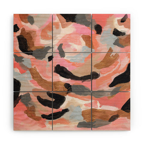 Laura Fedorowicz Honey Bees Wood Wall Mural