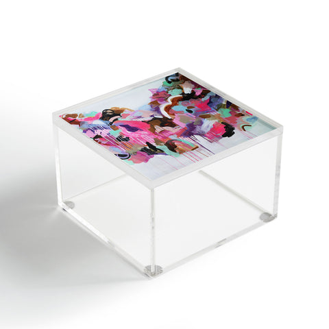 Laura Fedorowicz I Love the Flamingos Acrylic Box