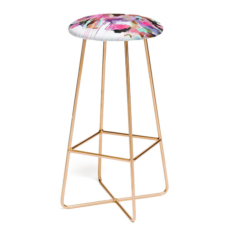 Laura Fedorowicz I Love the Flamingos Bar Stool